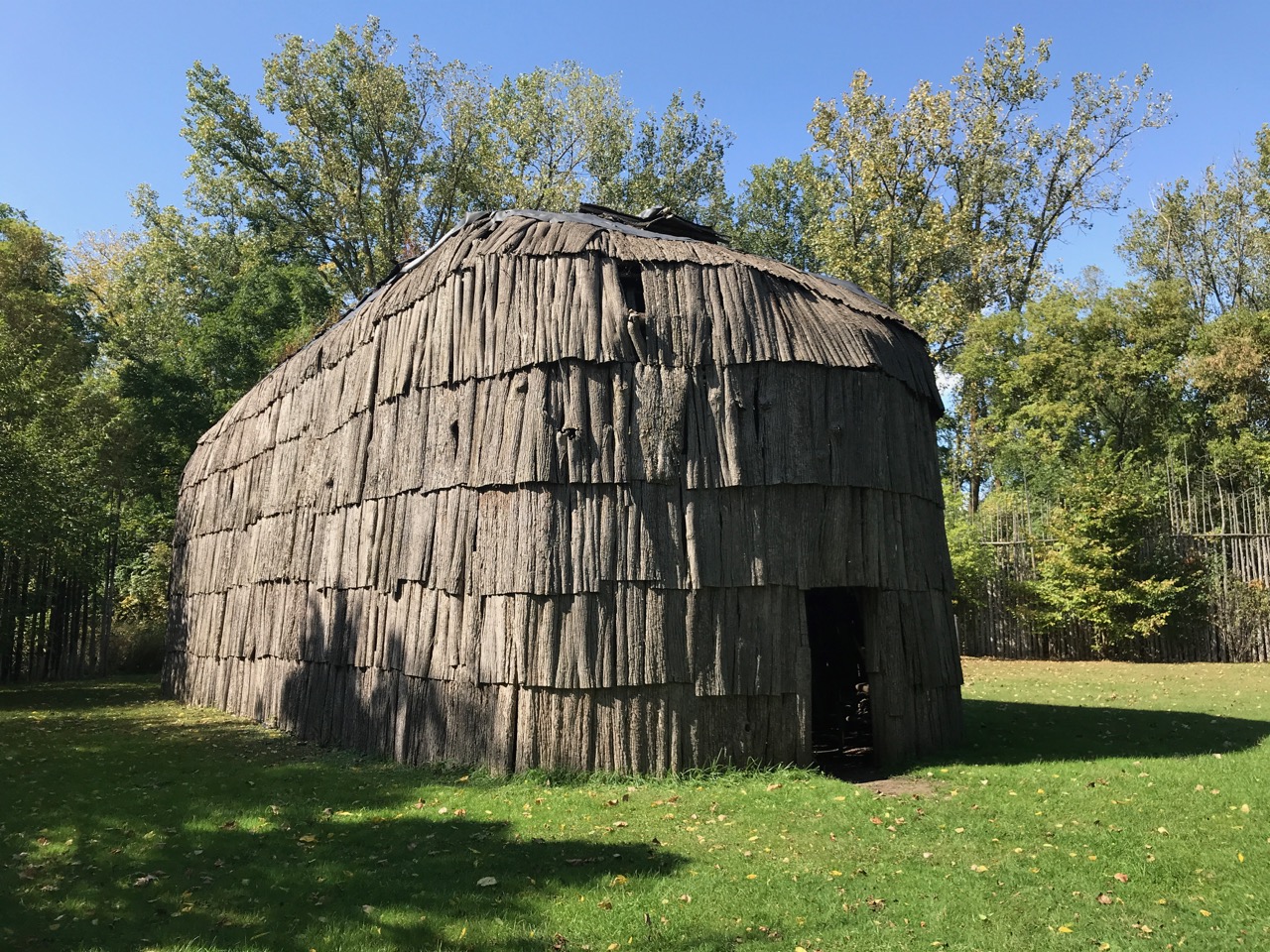 Reroduction Longhouse at Kan:ata Village